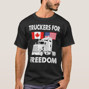 Camiseta Bandeira Americana Canadá, Voo da Liberdade de Ba