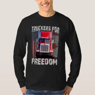 Camiseta Bandeira Americana Canadá, Voo da Liberdade de Ban