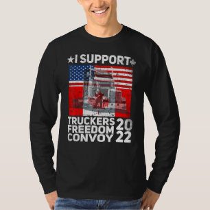 Camiseta Bandeira Americana Canadá, Voo da Liberdade de Ban