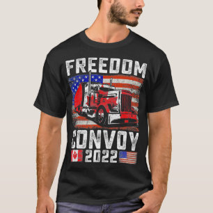 Camiseta Bandeira Americana Canadá, Voo da Liberdade de Ban
