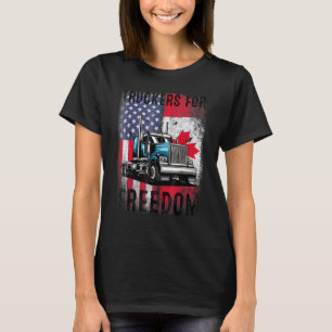 Camiseta Bandeira Americana Canadá, Voo da Liberdade de Ban