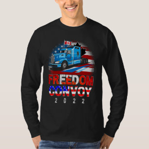 Camiseta Bandeira Americana Canadá, Voo da Liberdade de Ban