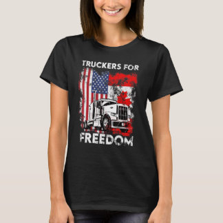 Camiseta Bandeira Americana Canadá, Voo da Liberdade de Ban