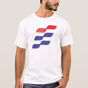 Camiseta Bandeira Americana Com Letra E, Motivos Para Patri