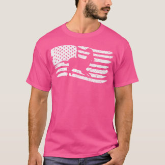 Camiseta Bandeira Americana com Olho de Cabra