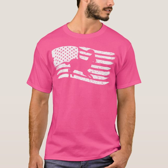 Camiseta Bandeira Americana com Olho de Cabra (Frente)
