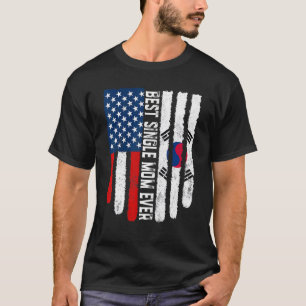 Camiseta Bandeira Americana Coreia do Sul Melhor Solteiro M