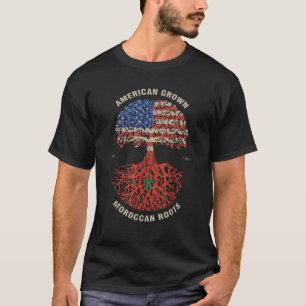 Camiseta Bandeira Americana Cultiva o Marrocos