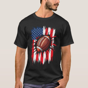 Camiseta Bandeira Americana de 4 de julho