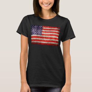 Camiseta Bandeira Americana de Falln