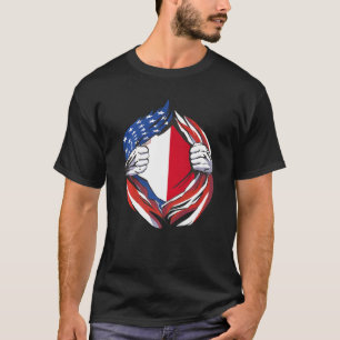 Camiseta Bandeira Americana de Malta Orgulho do Meu Patrimô