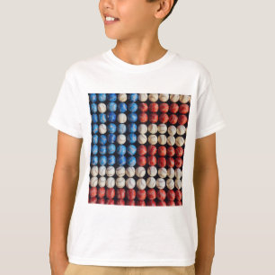 Camiseta Bandeira Americana do Baseball