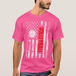 Camiseta Bandeira Americana do Patriotic Beach Voleibol do
