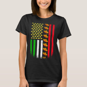 Camiseta Bandeira americana dos EUA cinco de maio bandeira