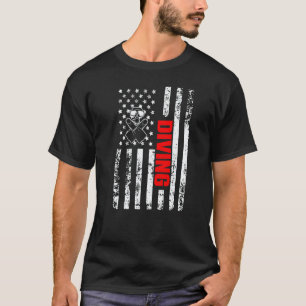 Camiseta Bandeira Americana dos EUA Esportes Aquáticos Patr