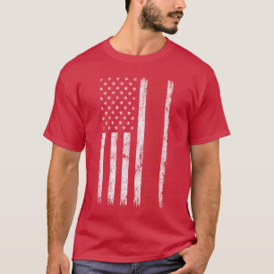 Camiseta Bandeira Americana dos EUA Melhor Papoula Já Exist