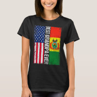 Bandeira Americana e Bolívia Melhor Vovô Febre