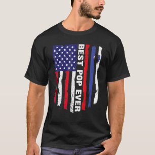 Camiseta Bandeira Americana e Eslovênia - Melhor Pop da Fam