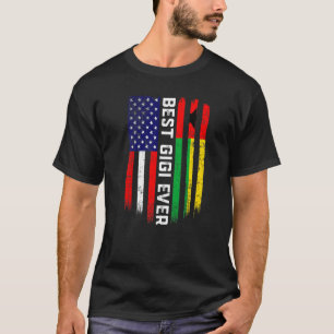 Camiseta Bandeira Americana e Guiné-Bissau - Melhor Gigi Nu