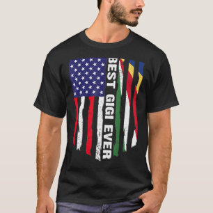 Camiseta Bandeira Americana e Seicheles - Melhor Gigi Febre