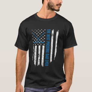 Camiseta Bandeira Americana Engraçada Com O Melhor Pai De P