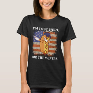 Camiseta Bandeira Americana, estou aqui para o Dabbin dos W