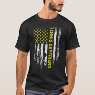 Camiseta Bandeira Americana EUA Vintage Orgulhoso Ténis Nam