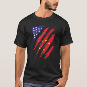 Camiseta Bandeira Americana Feita na China EUA Patrimônio P
