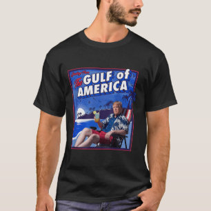 Camiseta Bandeira Americana G.2025 Do Golfo De Eua