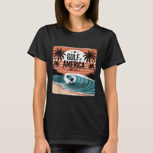 Camiseta Bandeira Americana G.2025 Do Golfo De Eua