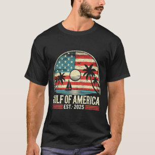 Camiseta Bandeira Americana G.2025 Do Golfo De Eua