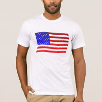 Bandeira americana Glassy