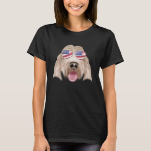 Camiseta Bandeira Americana Grand Basset Griffon Vendeen Am