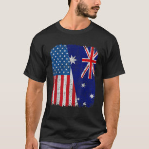 Camiseta Bandeira Americana Half USA Root P