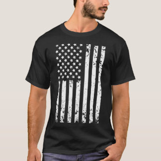 Camiseta Bandeira Americana Incomodada 4 De Julho Vintage P