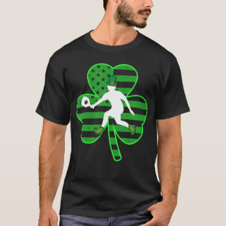 Camiseta Bandeira Americana Irlandesa Antiga Picles Dia de