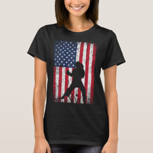 Camiseta Bandeira Americana Karate 4 De Julho Patriótico Gi