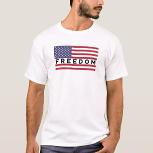 Camiseta Bandeira Americana, Liberdade Patriótica, Design d