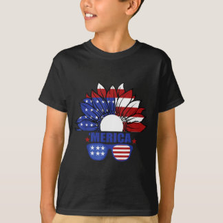 Camiseta Bandeira Americana Merica 4 de Julho Dia da Indepe