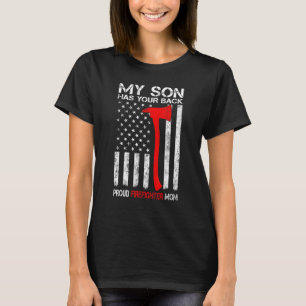 Camiseta Bandeira Americana Meu Filho Tem Sua Luta De Fogo