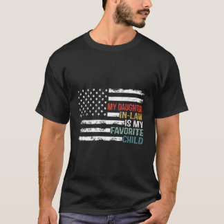 Camiseta Bandeira Americana Minha Filha De Direito É Minha 