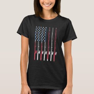 Camiseta Bandeira Americana No Dia 4 De Julho, Fisher Patri