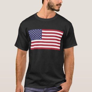 Camiseta Bandeira americana - os Estados Unidos da América