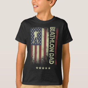 Camiseta Bandeira Americana - Pai de Biathlon