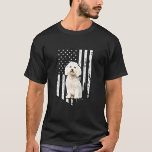 Camiseta Bandeira Americana Patriótica Maltês 4º De