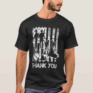 Camiseta Bandeira Americana Patriótica Obrigado Mulheres Me