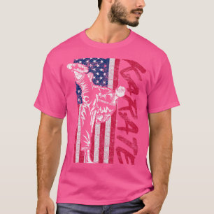 Camiseta Bandeira Americana Patriótica Sparring Athlete Kar