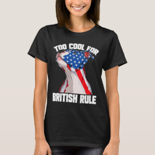 Camiseta Bandeira Americana Paz Amor Cheerleading Cheerlea