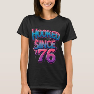 Camiseta Bandeira Americana Pesca Vintage Pesca EUA Homens