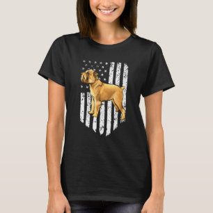 Camiseta Bandeira Americana Preto Branco Bruxelas Griffon 4